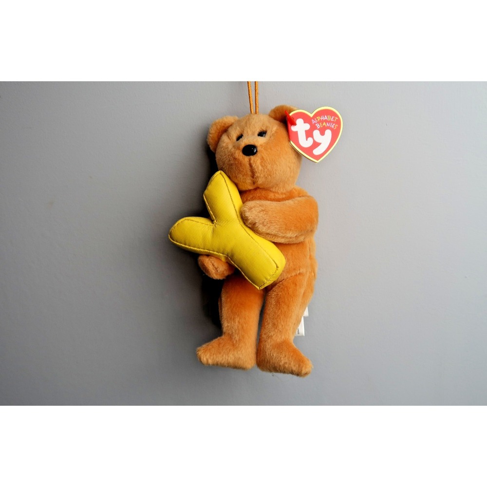 TY Alphabet Beanie Baby - Letter Y | MWMT | Vintage | Rare